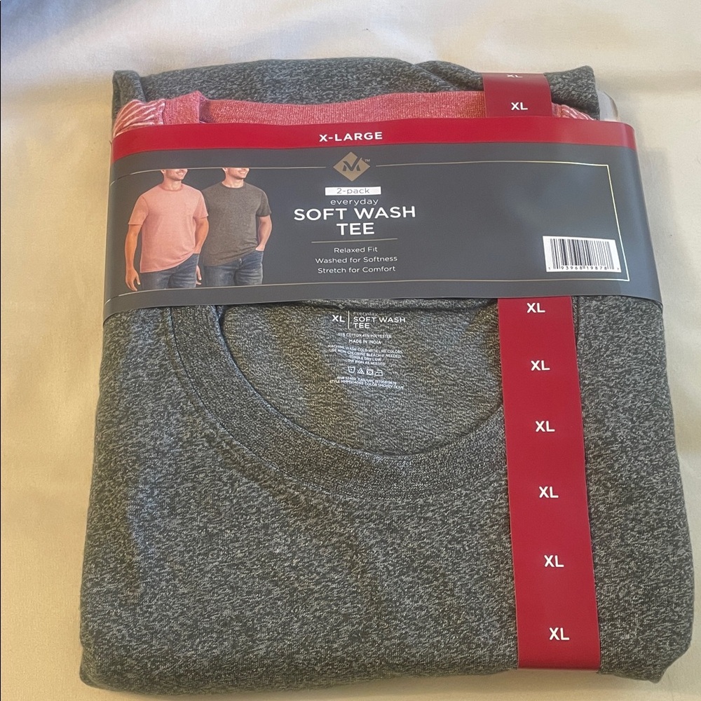 Men's Soft Wash Tee - Black by [Brand]